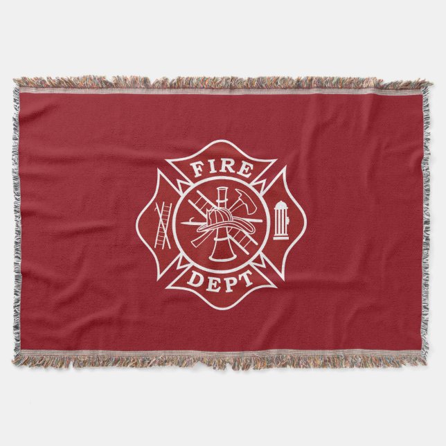 Brand Dept/Maltesisk Kor Thanket Blanket Mysfilt (Framsidan)
