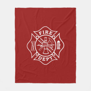 Brand Dept Maltesiskt medelstort Kor Blanket Fleecefilt