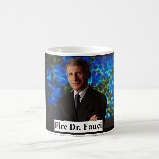 Brand Dr Fauci Kaffemugg (Center)