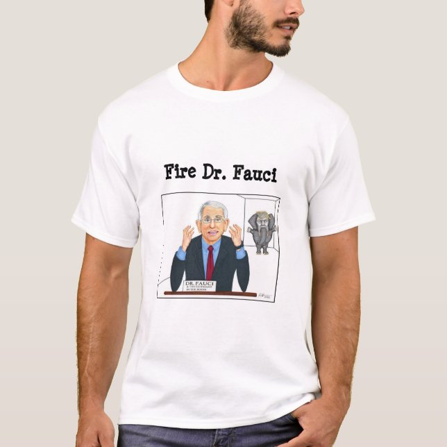 Brand Dr Fauci T-Shirt (Framsida)