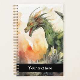 Brand Dragon grönt 4