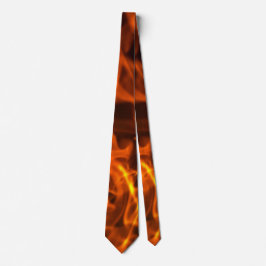 Brand Flames Neck Tie Slips