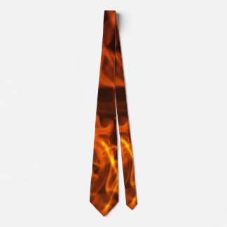 Brand Flames Neck Tie Slips