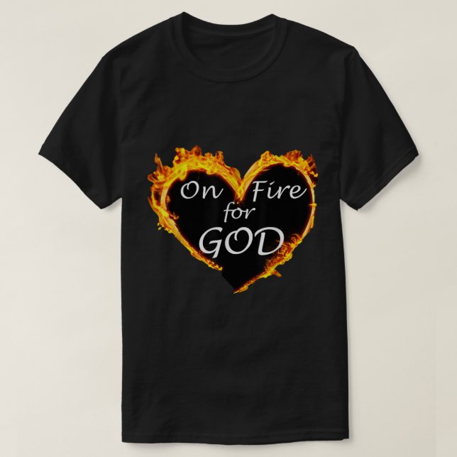 Brand för Gud T Shirt (Design framsida)
