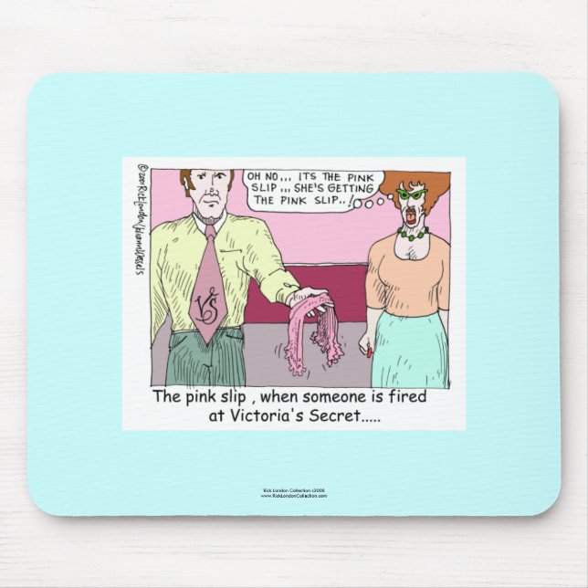 Bränd från Victoria Secret Tecknad Mouse Pad Musmatta (Framsidan)