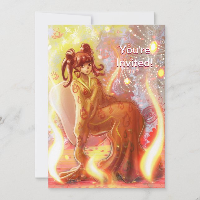 Brand Geisha Inbjudningar (Framsida)