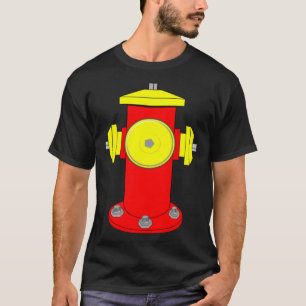 Brand Hydrant Costume Easy Costumes Gift Pul T Shirt