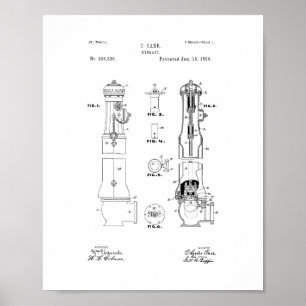 Brand Hydrant Patent Poster