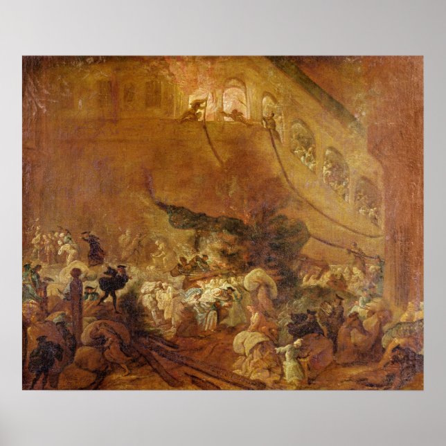 Brand i Chambre des Comptes Poster (Framsidan)