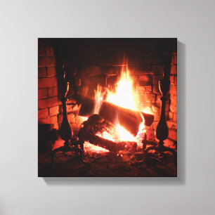 Brand i Fireplace Canvas