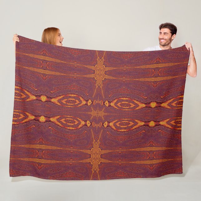 Brand i Itzpapalotl 100 Fleecefilt (På plats)