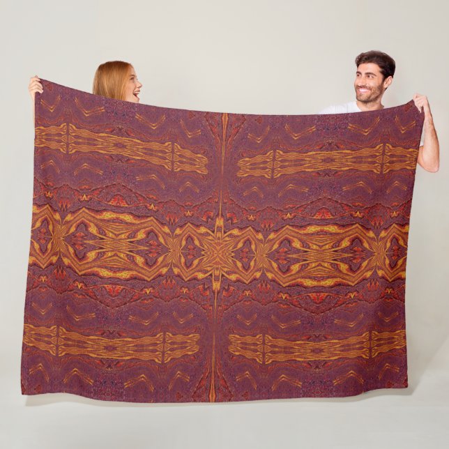 Brand i Itzpapalotl 121 Fleecefilt (På plats)