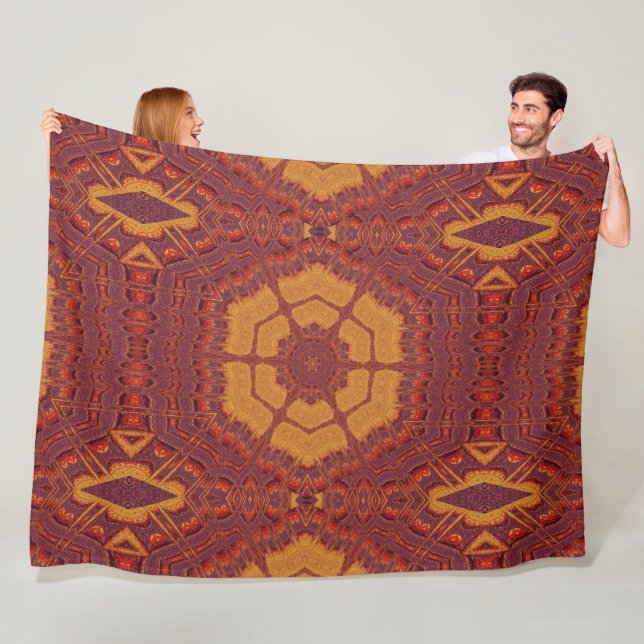 Brand i Itzpapalotl 136 Fleecefilt (På plats)