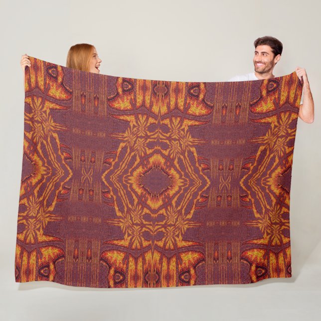 Brand i Itzpapalotl 51 Fleecefilt (På plats)