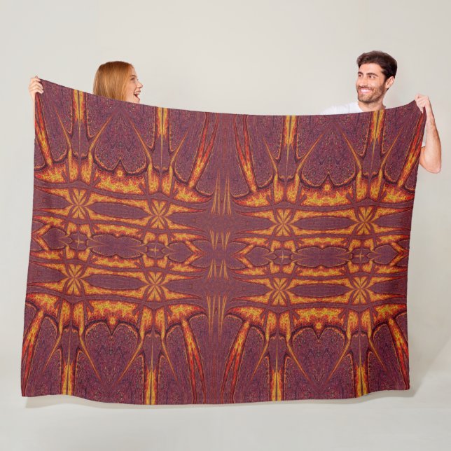 Brand i Itzpapalotl 57 Fleecefilt (På plats)