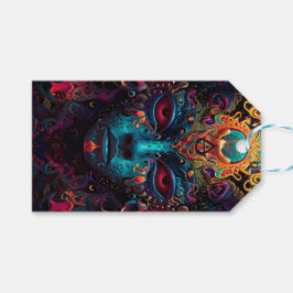 Brand i Märkrn Gods Gift Presentetikett