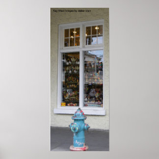 Brand i Nyckel Väster Poster