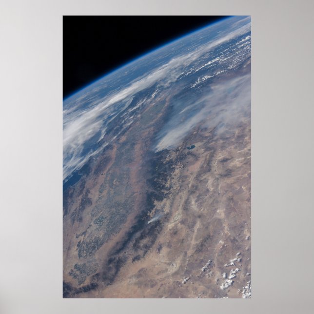 Brand i Yosemite nationalpark & Stanislaus Forest Poster (Framsidan)