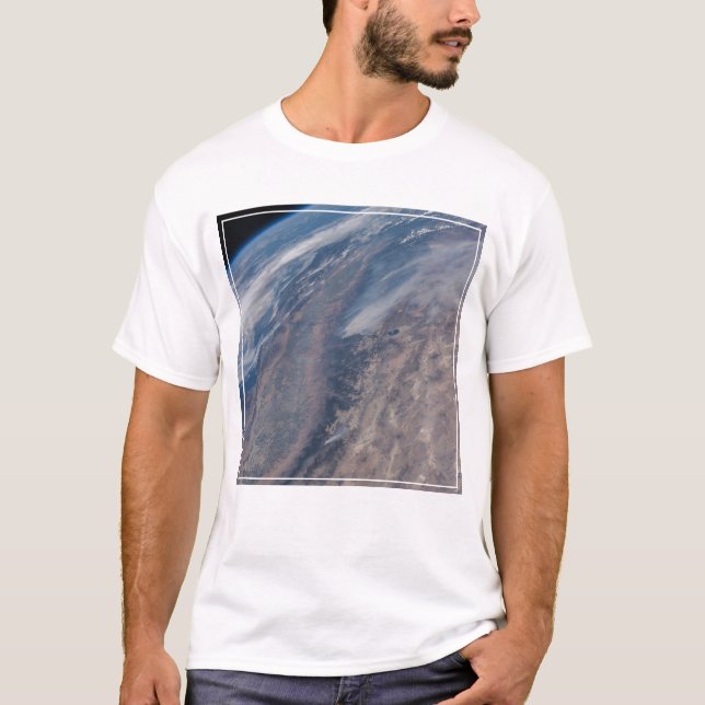 Brand i Yosemite nationalpark & Stanislaus Forest T Shirt (Framsida)