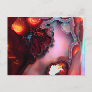Brand Inside Abstrakt Art Vykort