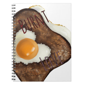 Bränd kärlek - Ägg i hål (rostat bröd!) Anteckningsbok