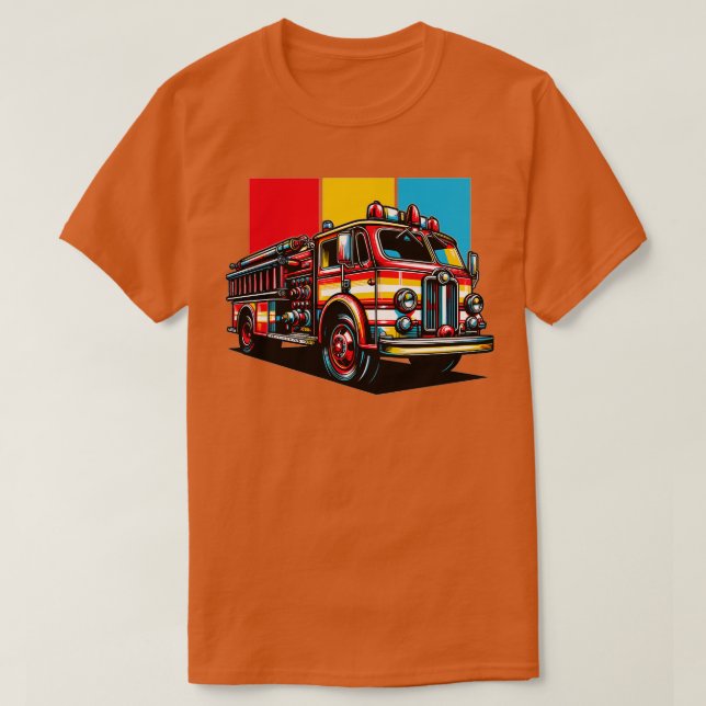 Brand Lastbil 17 T Shirt (Design framsida)