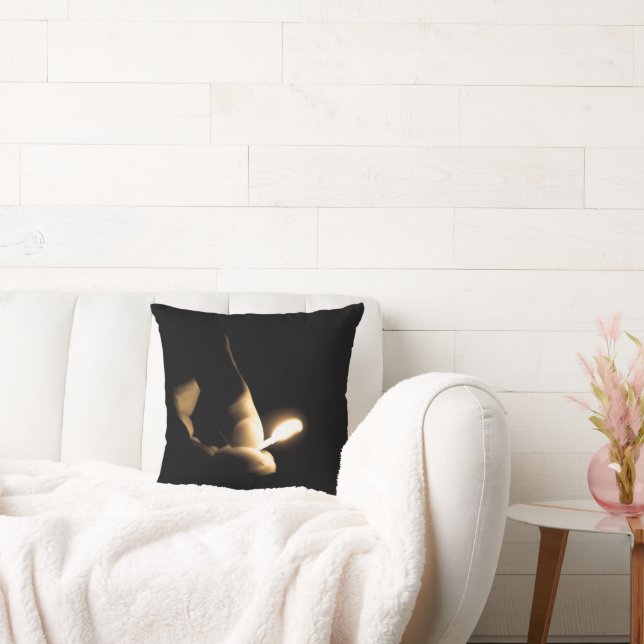 Brand Lit Match Kudde (Soffa)