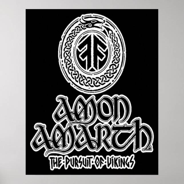 Brand New Amon Amarth Design Poster (Framsidan)
