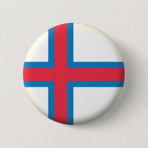 BRAND NEW! - FÄRÖARNA PIN BACK BADGE KNAPP
