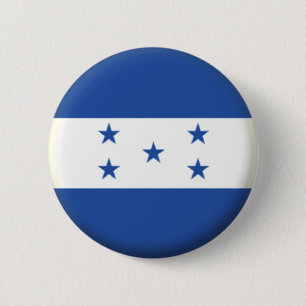 BRAND NEW! - HONDURAS PIN BACK BADGE KNAPP