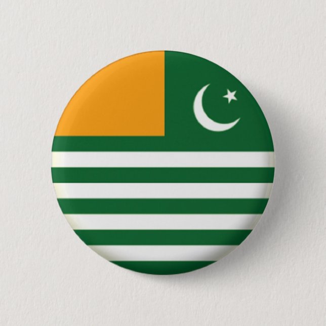 BRAND NEW! - KASHMIR PIN BACK BADGE KNAPP (Framsida)