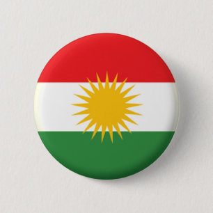 BRAND NEW! - KURDISTAN PIN BACK BADGE KNAPP