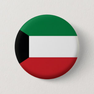 BRAND NEW! - KUWAIT PIN BACK BADGE KNAPP