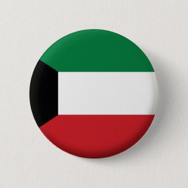 BRAND NEW! - KUWAIT PIN BACK BADGE KNAPP (Framsida)