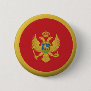 BRAND NEW! - MONTENEGRO PIN BACK BADGE KNAPP