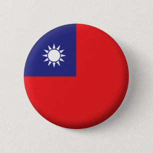 BRAND NEW! - TAIWAN PIN BACK BADGE KNAPP