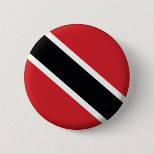 BRAND NEW! - TRINIDAD OCH TOBAGO PIN BACK BADGE KNAPP
