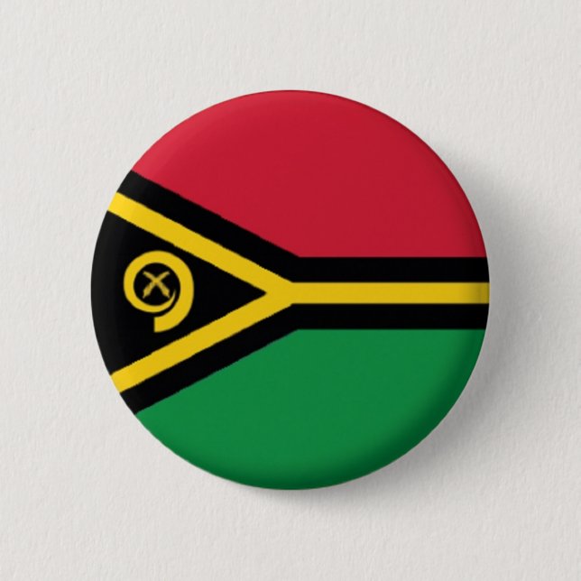 BRAND NEW! - VANUATU PIN BACK BADGE KNAPP (Framsida)