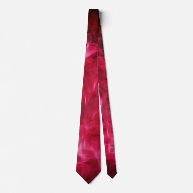 Brand och brand i Rosa Artsy Tie Slips (Framsida)