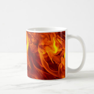 Brand- och flammålarobjekt för bränning av fiffel kaffemugg