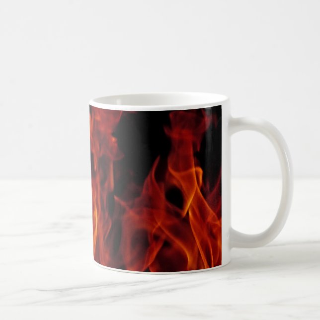 Brand och glödlampor kaffemugg (Höger)