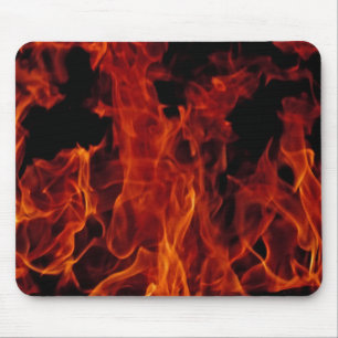 Brand och glödlampor musmatta