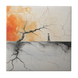 Brand och is och nästan ingenting trevligt 1 kakelplatta