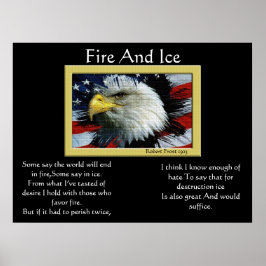 Brand och is Örn 4 juli Poster 11