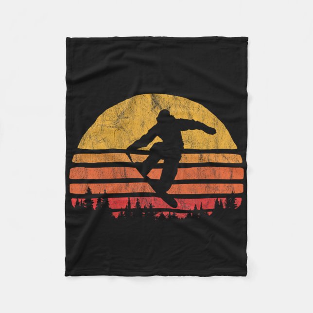 Brand och ishalloween matchande par förra minuten fleecefilt (Framsidan)