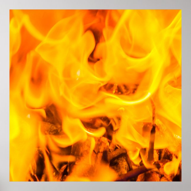 Brand och lågor poster (Framsidan)