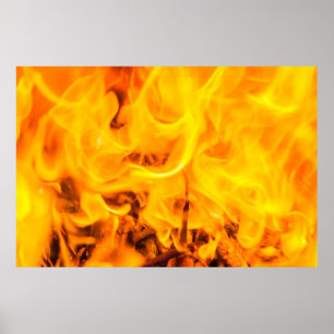 Brand och lågor poster