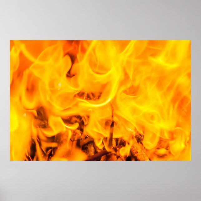 Brand och lågor poster (Framsidan)