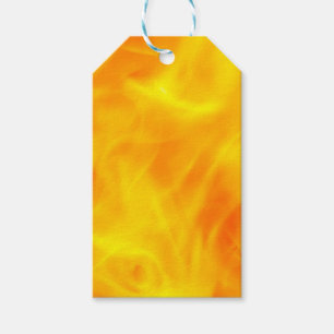 Brand och lågor presentetikett