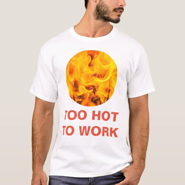 Brand och lågor t-shirt (Framsida)
